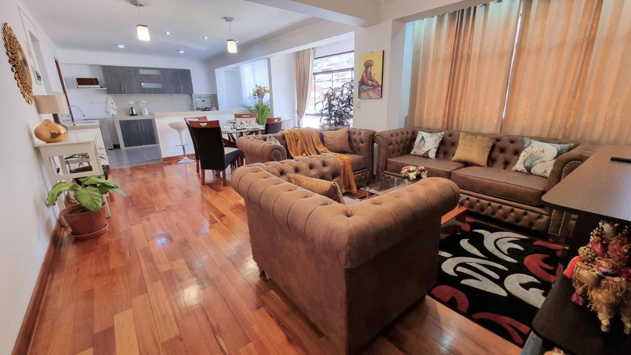 Hotel-Apartment Inkasabios กุสโก ภายนอก รูปภาพ
