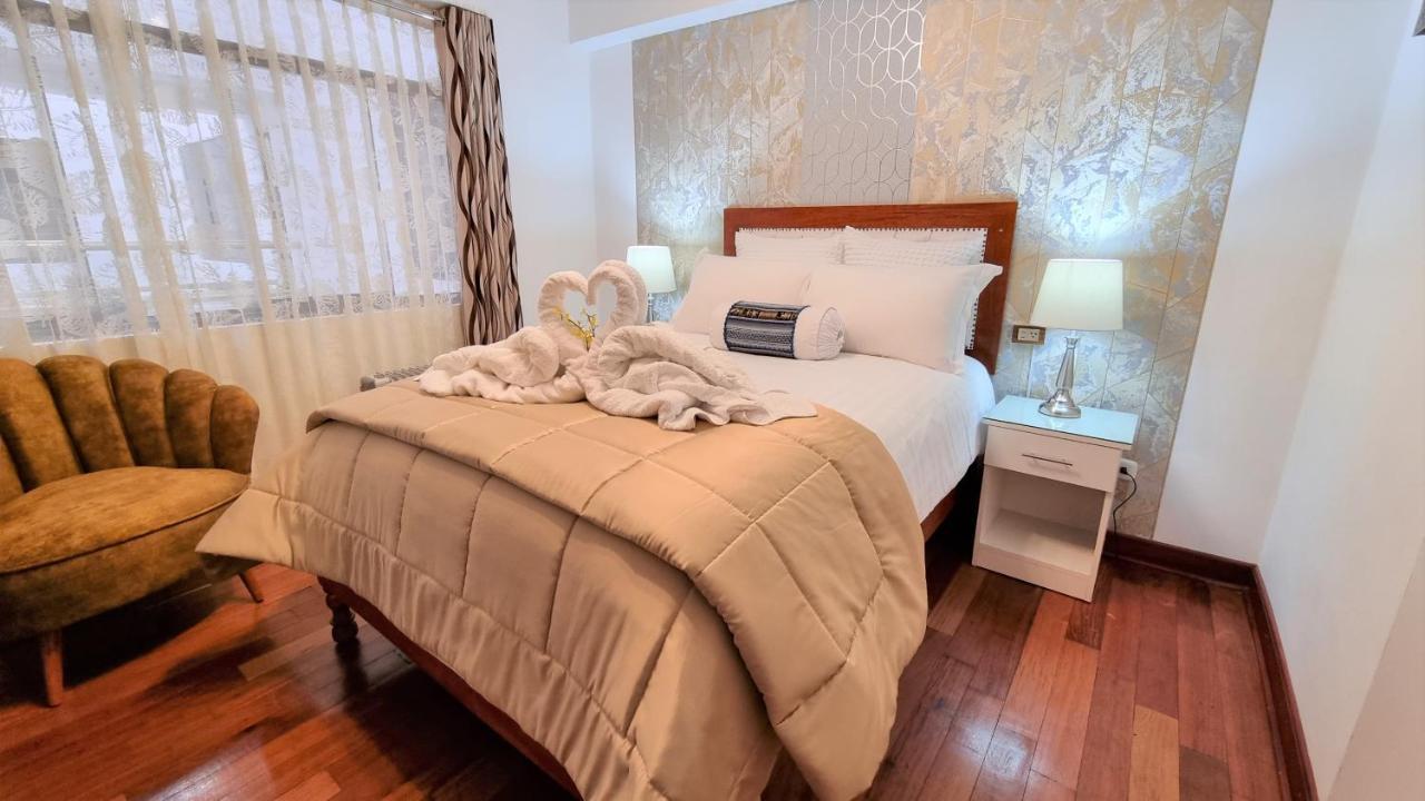 Hotel-Apartment Inkasabios กุสโก ภายนอก รูปภาพ